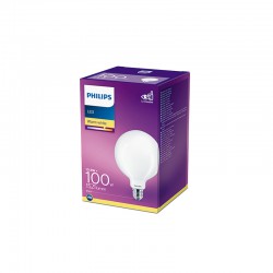 Bombilla LED Philips E27 G120  10.5W 1521Lm 2700K [PH-929002067801]