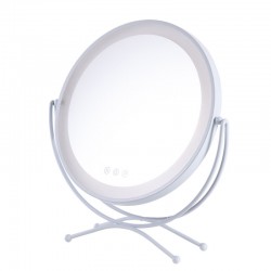 Espejo Iluminado Maquillaje 48x43Cm Blanco