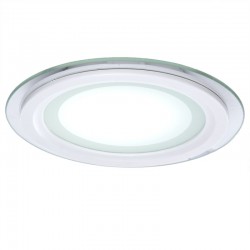Foco Downlight  LED Circular LED con Cristal Ø200Mm 18W 1500Lm 30.000H