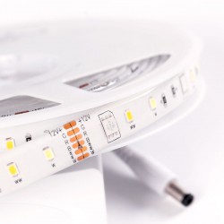 Tira 72 LEDs Digital WIFI 12VDC RGB+CW+WW IP65 Control Remoto Compatible Tuya