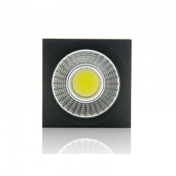 Foco Downlight  LED de Superficie COB Cuadrado Negro 57X57Mm 3W 270Lm 30.000H BF-MZ3002-3W-B-CW