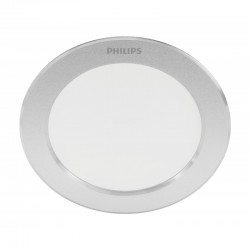 Pack 3 Downlight LED Philips \"Diamond Cut\" Circular 3,5W 300Lm Plata 2700K [PH-929002515233]