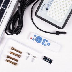 Foco Proyector LED Solar 40W Panel Solar/Batería [WR-MTX-40W-CW]