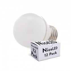 Pack 12 Lámparas LEDs 2835SMD E27 5W 410Lm 30.000H