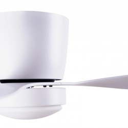 Ventilador de Techo 15W 1,050Lm Iluminación LED CCT Variable 6 Velocidades Control Remoto Rotación Reversible (Verano/Invier