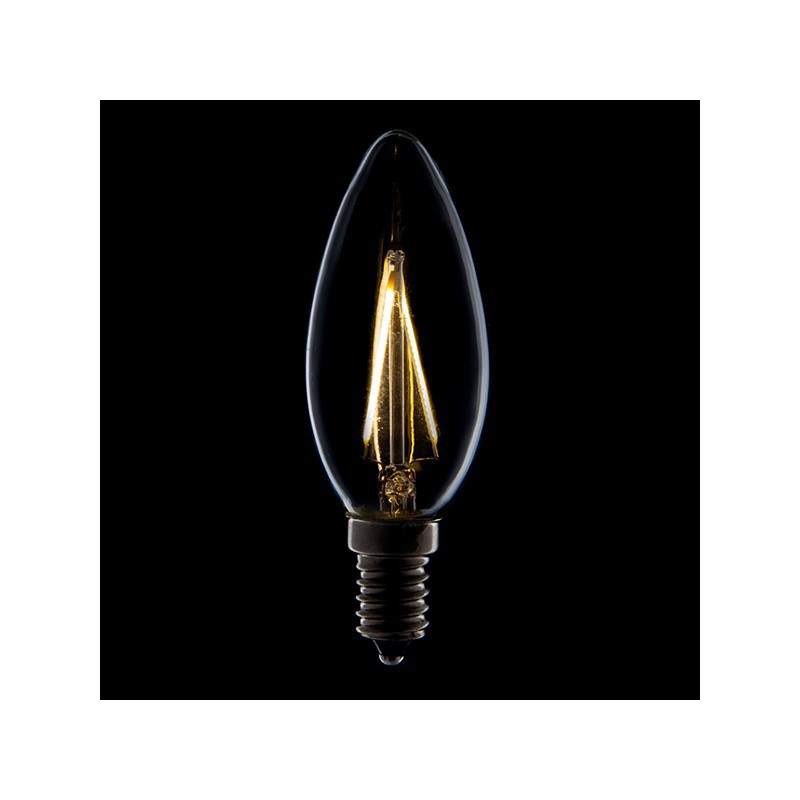 Bombilla Filamento LED E14 2W 200Lm 30.000H [JTX-J14DHA22-WW]