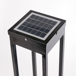 Baliza LED Solar 3000K Panel: 6V/3W Batería: 3,7V/4000MaH Control Remoto [HO-SOLARLAWNLIGHT-04]