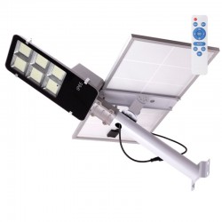Farola LED Solar-Control Remoto- Dimable- Panel: 6V 35W Batería: 3,2V 35000MaH [HO-FAR-SOL-400W-CW]