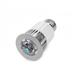 Bombilla LED E27 5W RGB Mando a Distancia 30.000H [PL187221-E27]