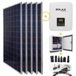 Kit Solar Fotovoltaico 3KW Monofásico Conexión a Red