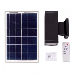 Aplique LED Solar-Control Remoto- Dimable- Panel: 6V 15W Batería: 3,2V 2000MaH [HO-APL-SOL-01-WW]
