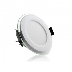 Foco Downlight  LED Circular con Cristal Ø95Mm 6W 450Lm 30.000H GR-MB01-6W-O-CW