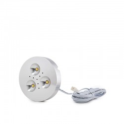 Mini Plafón LED Superficie Muebles 3,5W 300Lm 30.000H Cable 2M