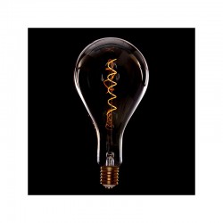 Bombilla Vintage LED Dimable Ps160 Broadway Vortice 4W E27 Vidrio Ámbar [AM-DL165]