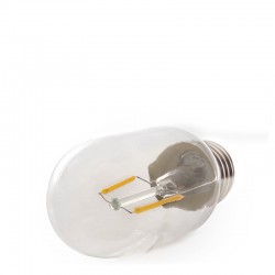 Bombilla de LEDs Filamento Vintage T45 E27 2W 200Lm [WO-LF-T45-E27-2W-WW]