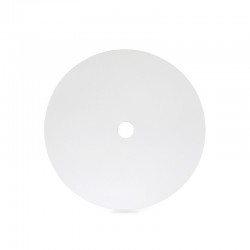 Disco Concavo Metálico Blanco Ø40Cm (Portalámparas No Incluido) [AM-CA501]
