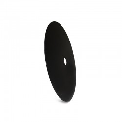 Disco Concavo Metálico Negro Ø40Cm (Portalámparas No Incluido) [AM-CA502]