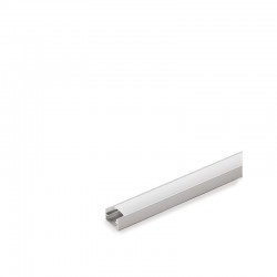 Perfíl Aluminio para Tira LED Difusor Opal 1M WR-1409 x 1M