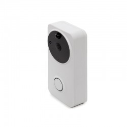 Interfono Wifi 1Mp - Audio Bidireccional - Detección Movimiento-Sonido - Visión Nocturna - Compatible Alexa-Google Home