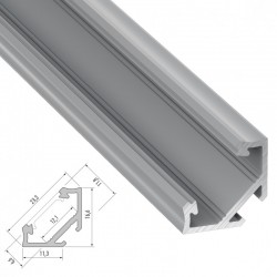 Perfíl Aluminio Tipo C 2,02M